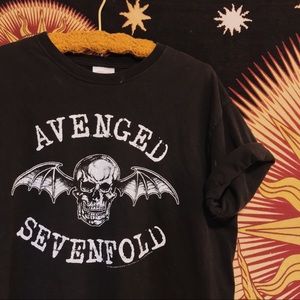 Avenged Sevenfold | Emo Grunge Hanes Band Tee